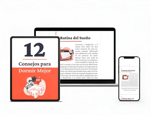 12 consejos para dormir mejor mockup